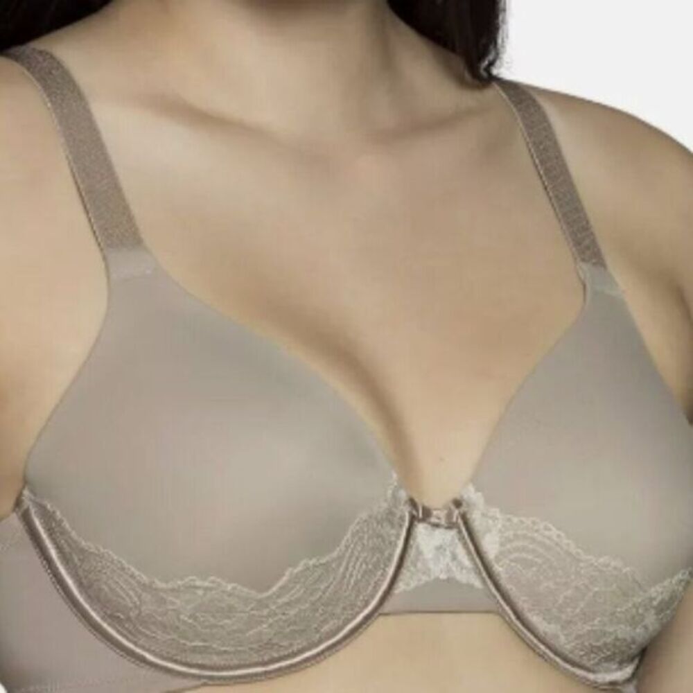 Vanity‎ Fair 76382 Beauty Back Smoother Lace Full Figure Underwire Bra 42D